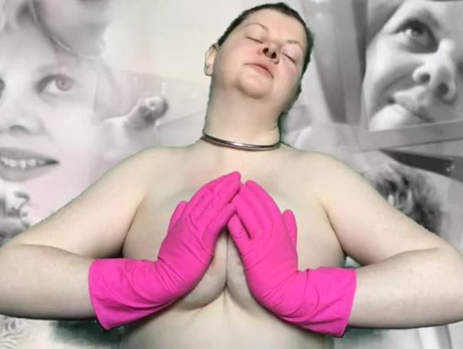 Arikajira Rosa Gummihandschuh 38E Titten BBW