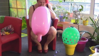 BIG BALLOON Rosa NONPOP! Teil 1