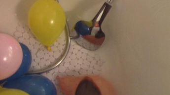 Ballontraube in der Wanne !