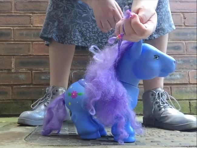 Crush My Pony Toy Shoe Fetish