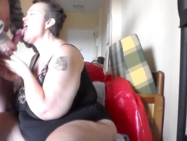 Facial after Blowjob