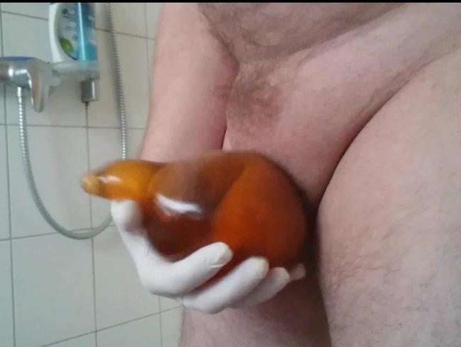 Geiles Pissen in Kondom ** NS Fun **