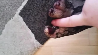Sexy Füße im Catsuit ** Foot Fetish **