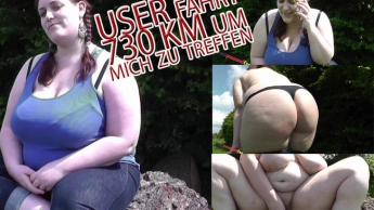 User fährt 730 KM um mich zu treffen!