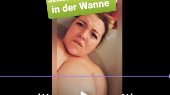 selbstbefriedigung in der Badewanne