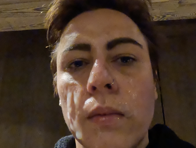 CUM WALK im Hotel nach 27 Ladungen Sperma