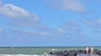 was für ein Tag am Strand….
