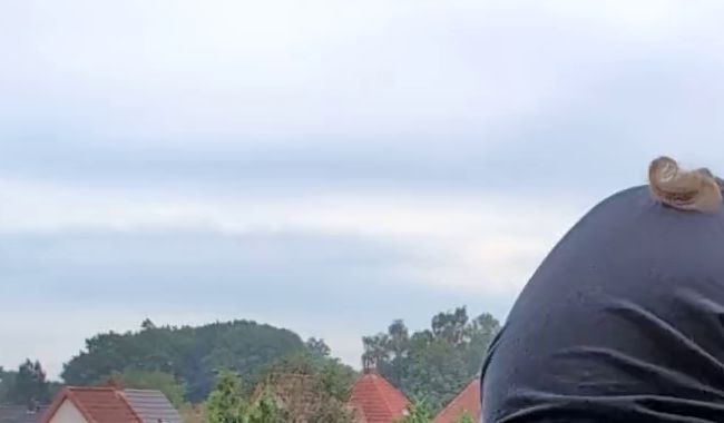 nasser Orgasmus auf dem Balkon…
